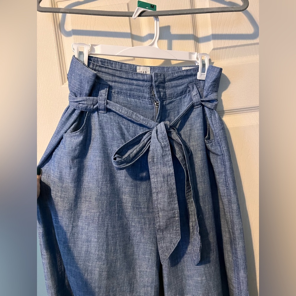 Gap wide leg cotton pants